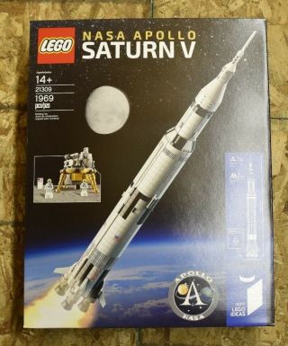 , Htf Lego Ideas Nasa Apollo Saturn V 21309,