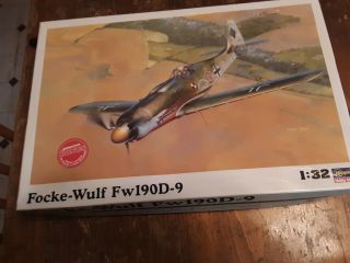 Hasegawa 1/32 Scale Focke - Wulf Fw190d - 9 W/photo Etch St19 Kit 08069