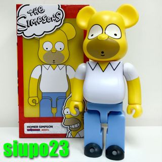 Medicom 400 Bearbrick The Simpsons Be@rbrick Homer Simpson