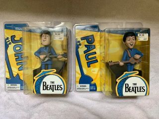 Mcfarlane Toys Beatles Cartoon Figures John And Paul 2004