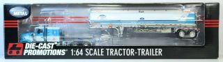 1/64 DCP Die - Cast Promotions Kenworth W900 Air Fuel Tractor Trailer 31572 2