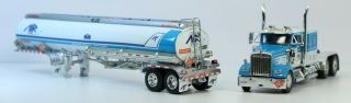 1/64 DCP Die - Cast Promotions Kenworth W900 Air Fuel Tractor Trailer 31572 7