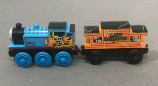 Thomas & Friends Wooden Train Halloween Thomas And Haunted Caboose Set