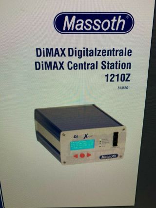 Massoth DiMAX 1210Z Digital Central Station 8