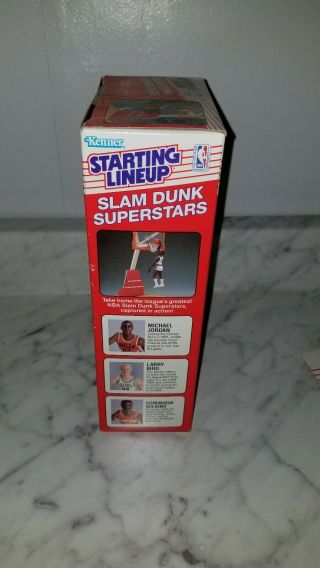 1989 Red Box Isiah Thomas Detroit Pistons Slam Dunk Starting Lineup SLU NBA 3