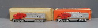 Lionel 2343 Santa Fe F3 Aa Diesel Locomotive Set/box