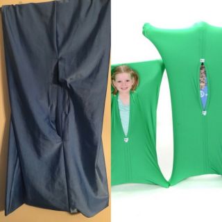 Kids Body Sock Sensory Sock (blue,  Small 40’’) Full - Body Read