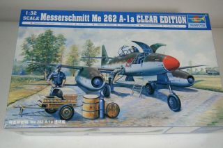 Messerschmitt Me 262 A - 1a Clear Edition 1/32 Trumpeter 02261 Model Kit (2007)
