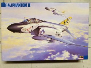 Hasegawa 1/72 Mcdonnell Douglas F - 4j Phantom Ii Usn Vf - 21/31 Usmc Vmfa - 212