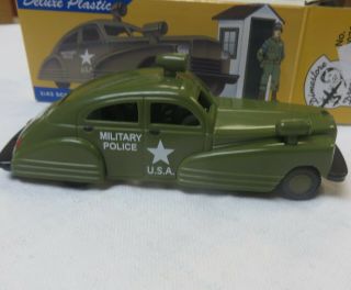 Dime Store Dreams Deluxe Plastic U.  S.  Military Police Car - 1:43 Scale,  No.  20036