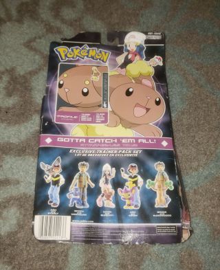Pokemon Diamond and Pearl Dawn and Buneary Action Figure Trainer Set 2