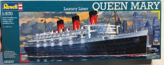 Revell Luxury Liner Queen Mary 1/570 Open ‘sullys Hobbies’