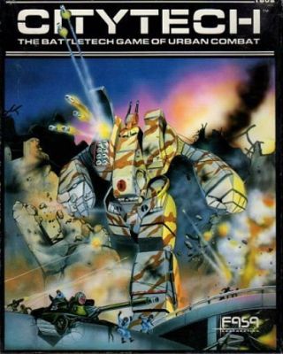 Fasa Battletech Citytech (1st Edition) Box Vg,