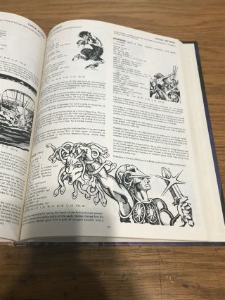 Vintage 1980 Advanced Dungeons & Dragons Deities & Demigods Cyclopedia Book TSR 3