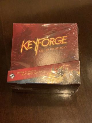 Keyforge Call Of The Archons 12 Deck Display 1st Print First Edition