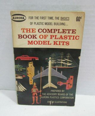 Aurora 1961 The Complete Book Of Plastic Model Kits Paperback Book Dell Building