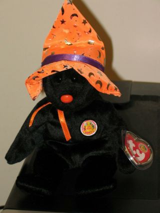 Ty Beanie Baby POCUS the Bear (2005 October BBOM Exclusive) (8.  5 Inch) MWMT 4