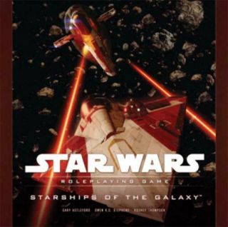 Wotc Star Wars Saga Starships Of The Galaxy (saga Edition) Hc Nm