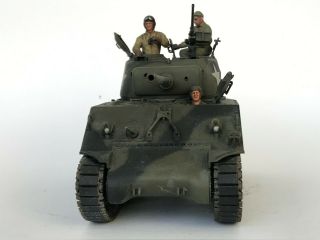 WW2 US M4 Sherman,  1/35,  built & finished for display,  fine 2