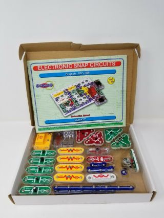 Snap Circuits Uc - 30 Electronics Upgrade Kit Sc - 100 To Sc - 300 Incomplete