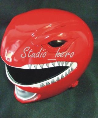 Zyu Ranger / Mighty morphin power ranger RED helmet 3
