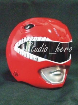 Zyu Ranger / Mighty morphin power ranger RED helmet 4