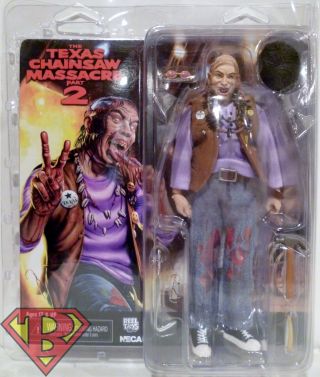 Chop Top The Texas Chainsaw Massacre Part 2 8 " Inch Clothed Figure Neca 2016