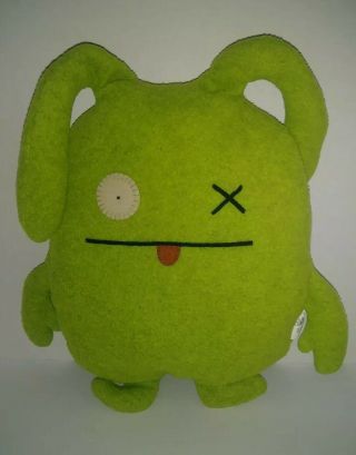 Ugly Doll Ox 12 " Plush Toy Green Monster 2003 Uglydoll Monster H2