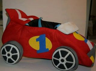 Red Hot Wheels Race Car Costume 3t 4t 5t Halloween Number 1 Pottery Barn