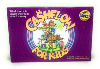 Cashflow For Kids Board Game Rich Dad Poor Dad Investing Financial Iq Education