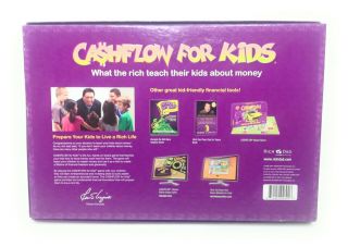 Cashflow For Kids Board Game Rich Dad Poor Dad Investing Financial IQ Education 4