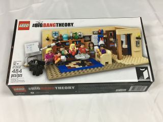 Lego 21302 The Big Bang Theory - Partially Open Retired Complete