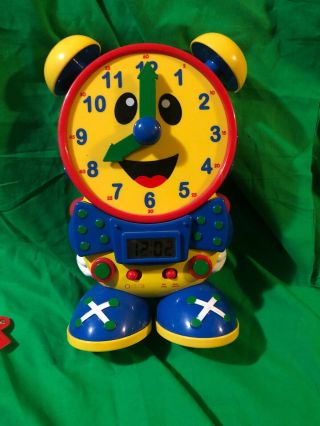 The Learning Journey Telly The Teaching Time Clock,  Primary Colors For Ages 3,