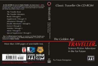 Far Future Traveller Classic Traveller - The Canon On Cd - Rom Box Nm