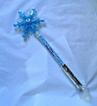 Disney On Ice Frozen Snowflake Wand 21.  5 " Light Up Multi - Colored Multi Color