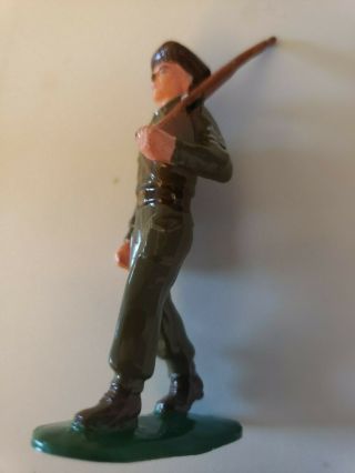 Marx Warriors Of The World Jacques DuBois Korean War UN Soldier Figure Complete 2