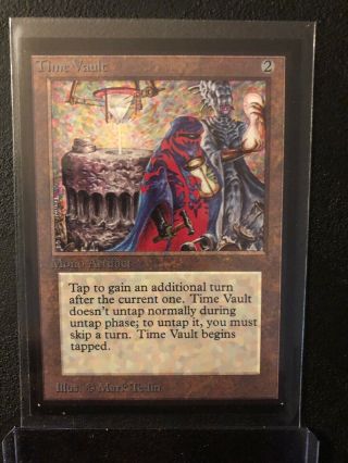1x Mtg Magic The Gathering Time Vault Collector 