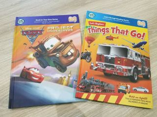 Leap Frog Tag Reader Books.  Set Of 2.  Cars And Things That Go.