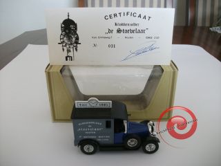 Matchbox Model Of Yesteryear Code 2 Talbot Van,  Klokkenzolder With Certificate