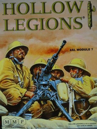 Avalon Hill - Asl Module 7 Hollow Legions Wwii Tactical Warfare Board Game
