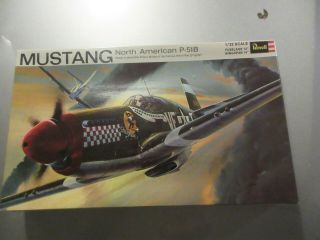 Revell 1/32nd Scale N/a P - 51b Mustang Fighter Kit (h295)