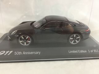 1/43 Minichamps Porsche 911 50th Anniversary Limited Edition,  WAX 201 300 07 4