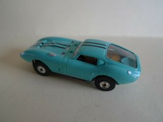 Aurora Turquoise Unknown Model Slot Car