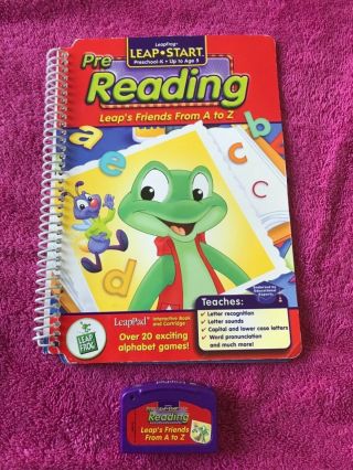 Leapfrog Leappad Leapstart Preschool - K Pre - Reading Leaps Friends From A To Z