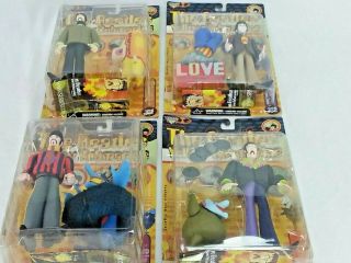 The Beatles Yellow Submarine 1999 Mcfarlane Figures Series 1 Full Set