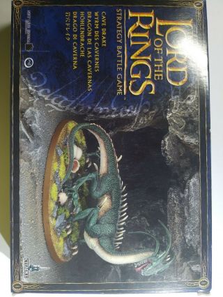 Games Workshop - Lord Of The Rings Strategy Battle Game - Cave Drake - Metal