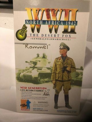 Dragon Action Figures Wwii 1/6 Scale " Rommel " The Desert Fox