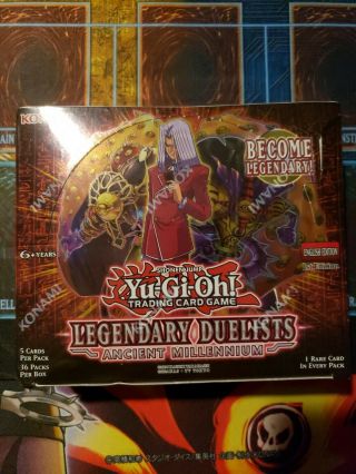 Yugioh Legendary Duelists: Ancient Millennium - 1st Edition Booster Box