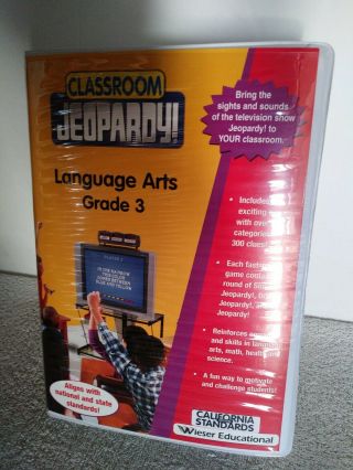 Classroom Jeopardy Language Arts Grade 3 Wieser Educational