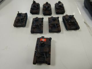 Flames Of War 15mm Painted German Early War Panzer Iii,  Panzer Iv